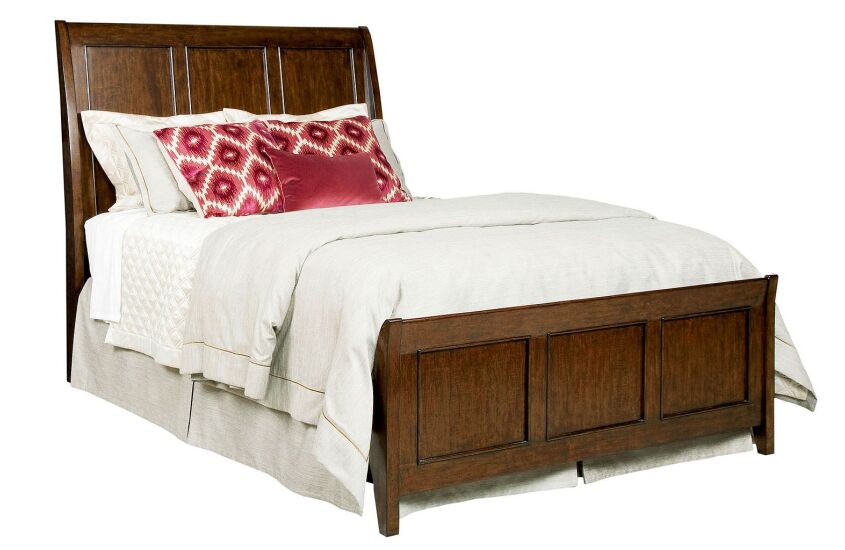 CARIS SLEIGH KING BED - COMPLETE 316